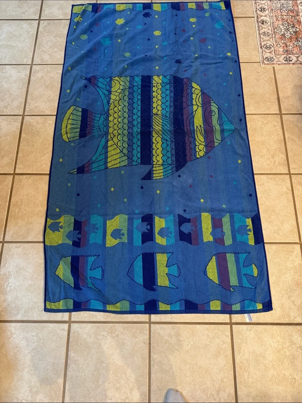 Various beach towels
